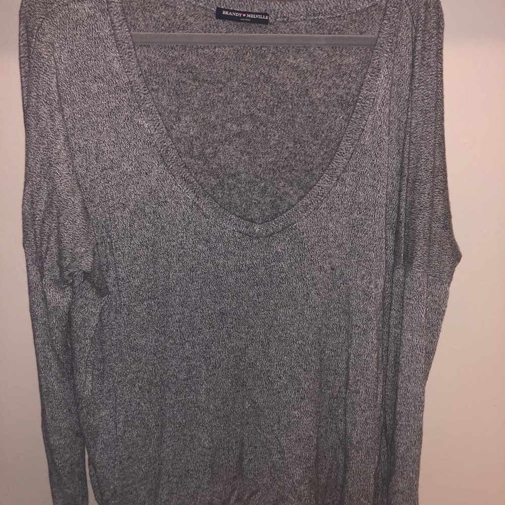 Brandy Melville grey sweater